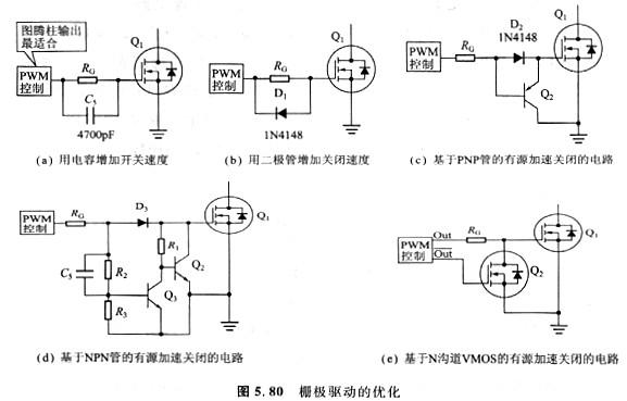 提高电路的开关速度有几种简单技术措施？