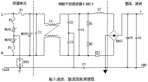 开关电源电路图