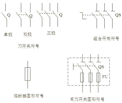电路图开关符号