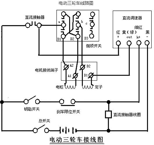 电动自行车电路图
