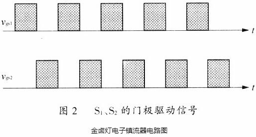 金卤灯镇流器 MOS管