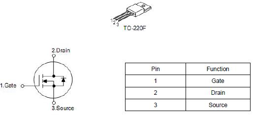 10n60场效应管参数 9.5A/600V