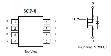 MOS管,KPE4703A替代P06P03LVG,锂电池/智能医疗