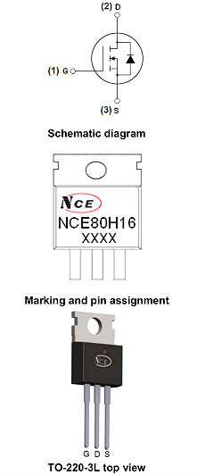 NCE80H16,NCE80H16参数,160A/80V