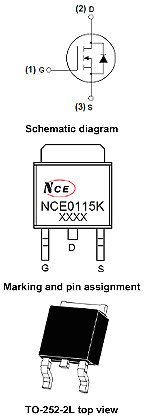 NCE0115K规格书,NCE0115K替代,NCE0115K封装