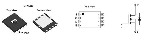 AON6512替代,AON6512规格书,30V/150A