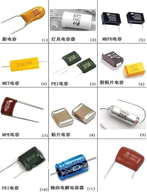 电子元件名称大全图