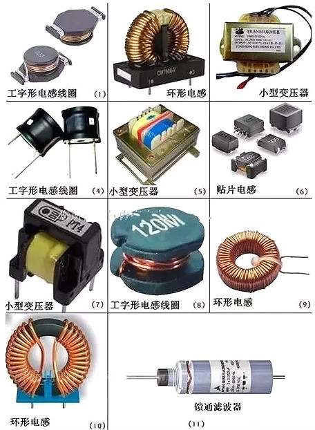 电子元件名称大全图