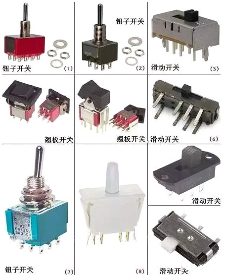 电子元件名称大全图