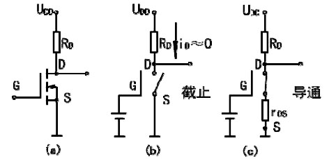 MOS管开关电路图