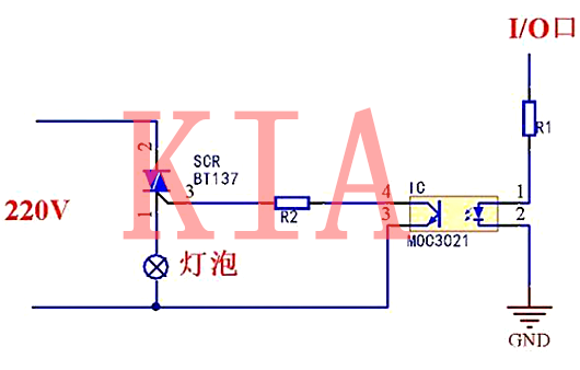 MOS管 220V 单片机
