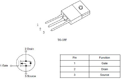 高压MOS管KNX42150A?代替3n150 2.8A/1500V 光伏汇流箱-KIA MOS管