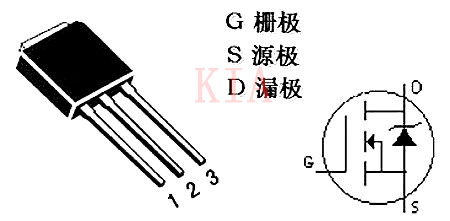 MOS管三个引脚