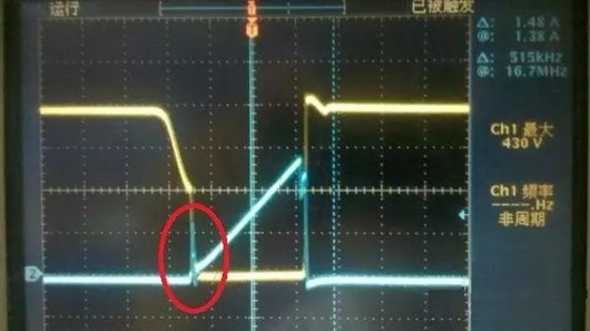 反激电源 MOS 电流
