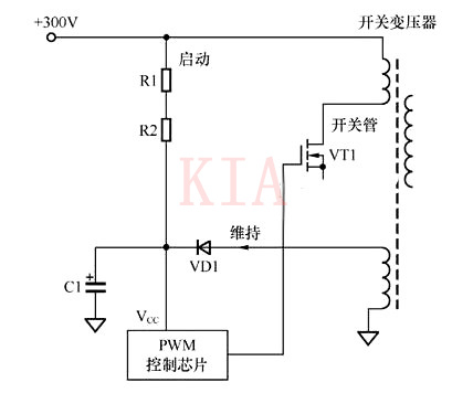 【电路设计】场效应管开关电源启动电路图-KIA MOS管