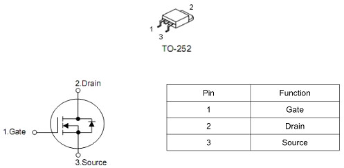 MOS管3203 30V100A参数 TO-252封装 原厂送样-KIA MOS管