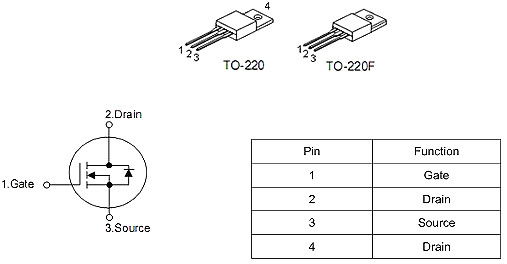 20A 500V场效应管 TO-220 KNX7150A MOS管?原厂原装-KIA MOS管
