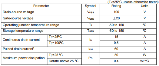 STP14NF10,KIA6410A参数