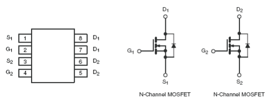 9926mos管,9926场效应管,参数引脚图规格书-KIA MOS管