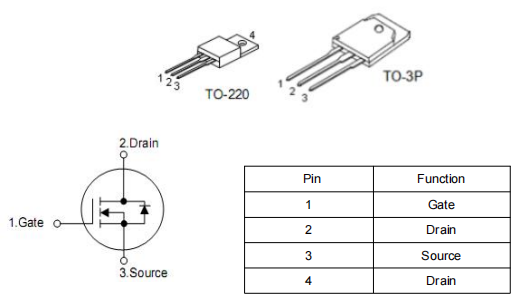 逆变器专用mos管??,40a300v,?KNH9130A参数引脚图-KIA MOS管
