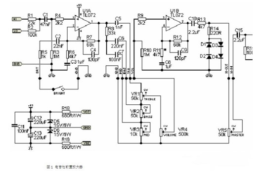 音频功率放大器电路,功放电路图分享-KIA MOS管