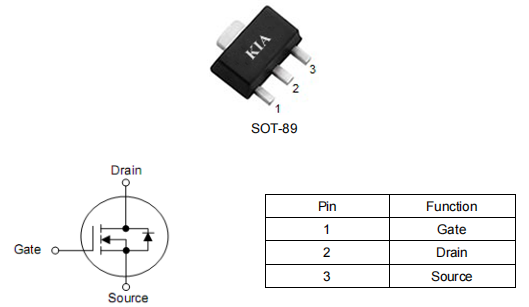 电源管理mos管,30a40v,8104场效应管,KNS8104A参数-KIA MOS管